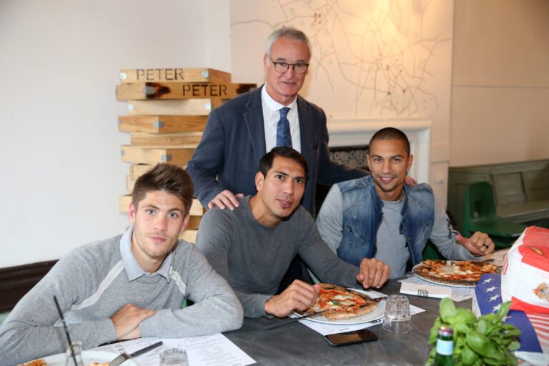 Leicester City Visit Peter Pizza