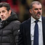 Marco-SIlva-dan-pelatih-Tottenham-Hotspur-Ange-Postecoglou-696x388