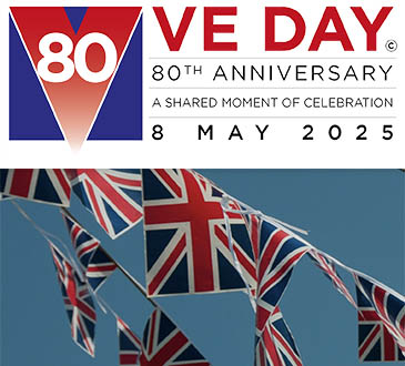 VE Day 80 logo cmyk