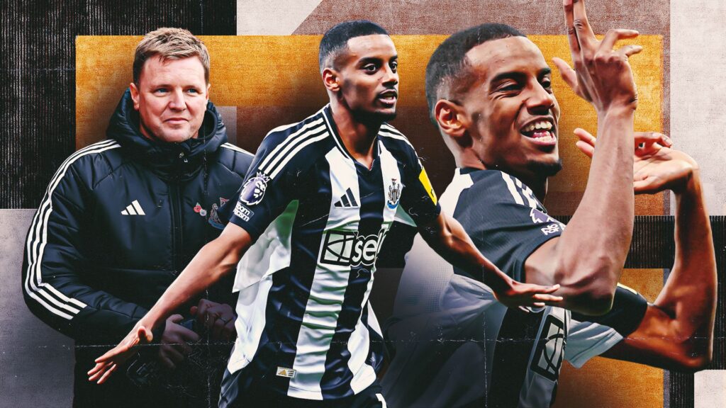 Isak leading Newcastle title charge