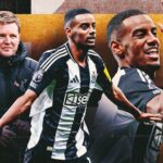 Isak leading Newcastle title charge